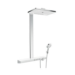 Hansgrohe Rainmaker Select 27106400 Душевая система внешнего монтажа с термостатом 109 см с верхней лейкой 46х30 см 3 режима фото