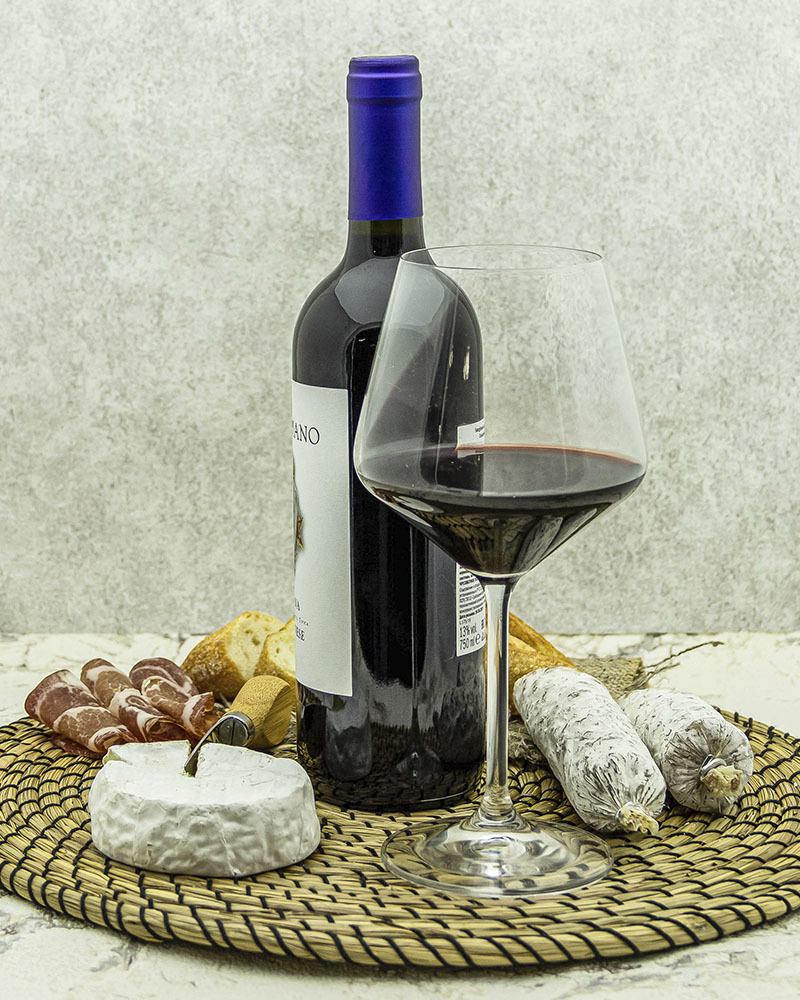 Вино Fattoria di Calappiano Санджовезе Калаппиано Красное Сухое 2018 г.у. 13% 0,75 л, Италия