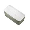 Allen Brau Infinity 2.21001.21/CGM Акриловая ванна, 170x80, цвет: белый, зелёный