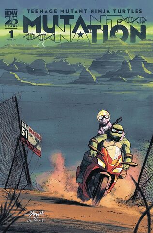 Teenage Mutant Ninja Turtles Mutant Nation #1 (Cover A)