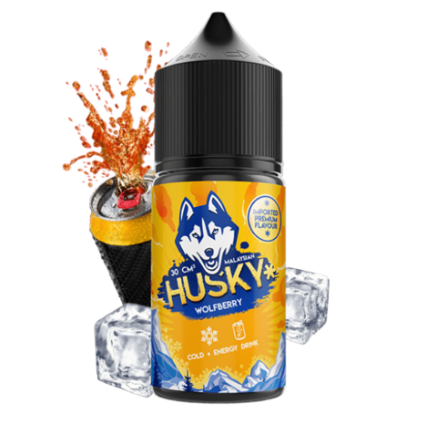 Жидкость HUSKY IMPORT MALAYSIAN SALT (20MG STRONG) 30 ml - Wolfberry (Энергетик)