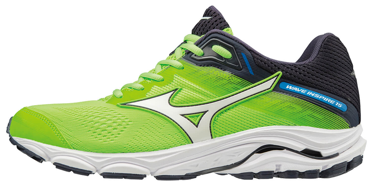 Mizuno Wave Inspire 15 кроссовки беговые мужские зеленые - 5