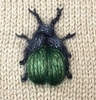 Набор материалов к МК Жук в технике Puff Color Knitting