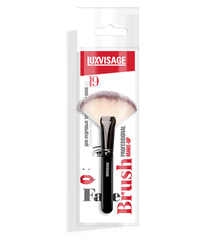 LuxVisage Кисть косметическая №19 для пудровых текстур веер MAXI (Китай)