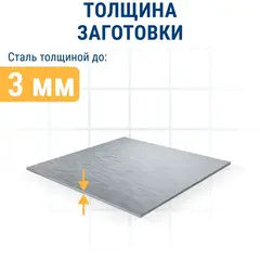 Пилки для лобзика по стали ПРАКТИКА тип T118A 76 х 50 мм, чистый рез, HSS (2шт.) (034-472)