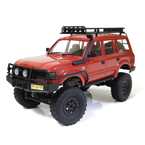Радиоуправляемый краулер WPL C54-1 Land Cruiser LC80 желтый 1:16 - WPLC54-1-RED