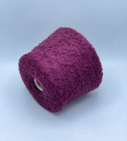 Profilo S.N.C, Boucle, 180м/100гр. 76% Альпака, 18% Меринос, 6%Полиамид, цвет-Свекольный(114), 37448