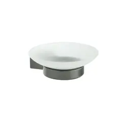 Мыльница стекло Fixsen Trend Graphite, FX-98008