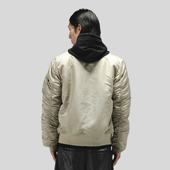 Бомбер Alpha Industries MA-1 Mineral (Серо-бежевый)