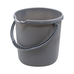 Ведро пластиковое со сливным носиком, 10л (Россия) 62-0-003