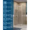 BelBagno SOFT_CLOSE-2-A-1-100-C-Cr Душевой уголок