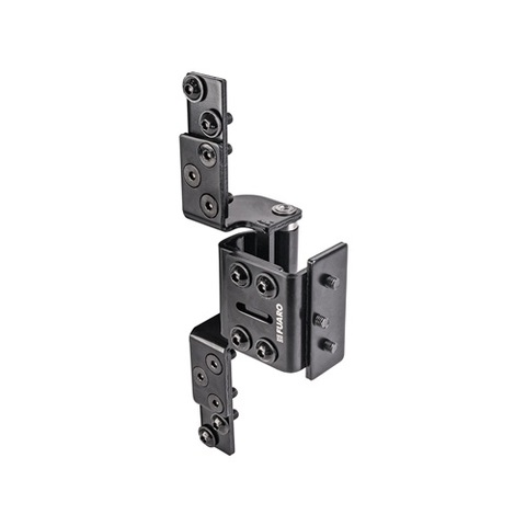 Петля скрытой установки FUARO HH-120-120 (HQ) до 120 кг (на 2 петли) BL черный /65635/ (1шт)