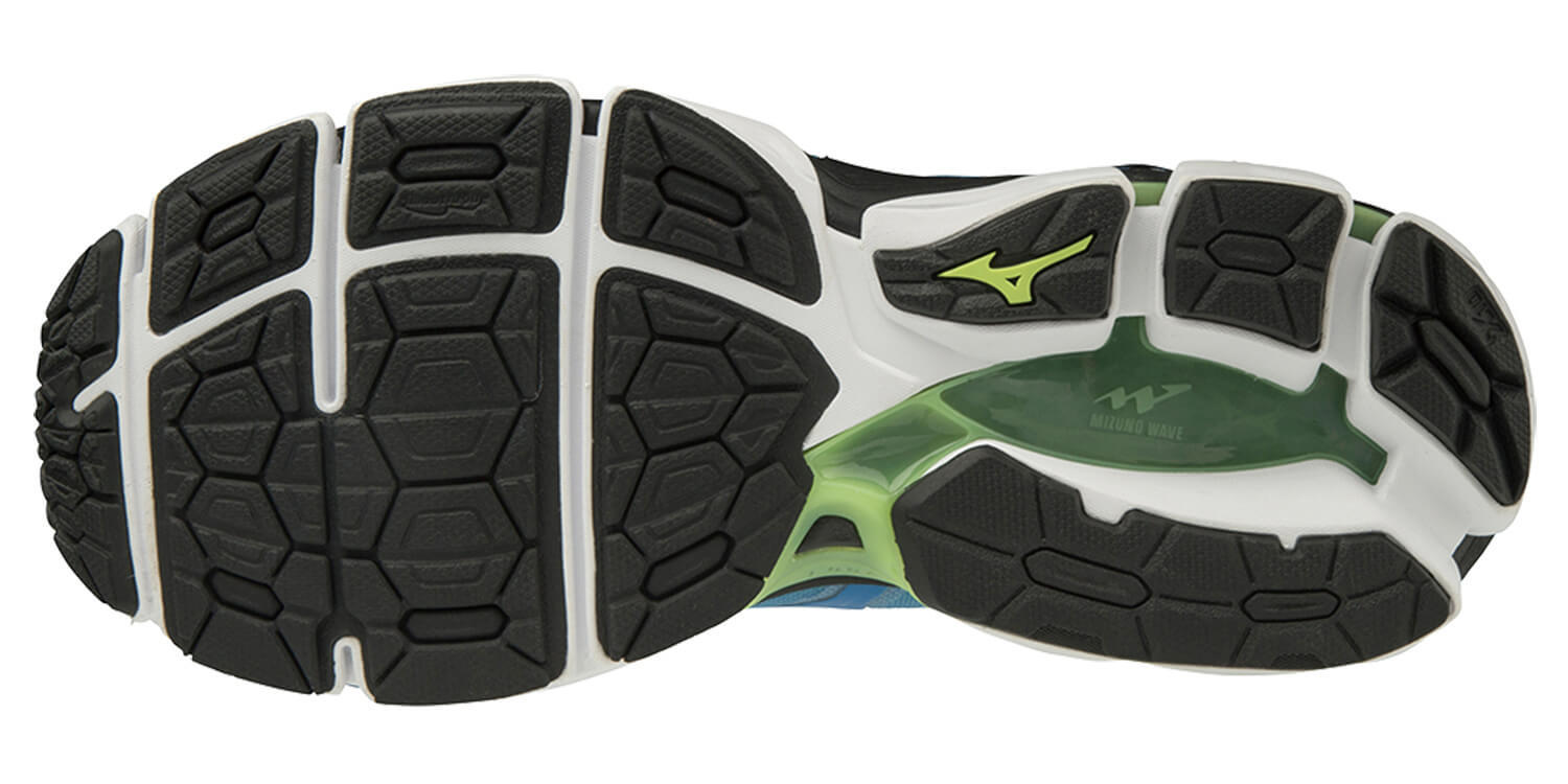 Mizuno Wave Horizon 3 кроссовки для бега мужские синие-черные - 2
