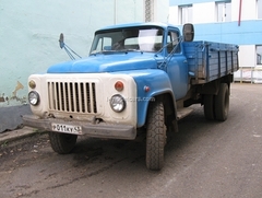 GAZ-53-12 board truck 1985 beige DIP 1:43