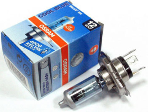 Галогенные лампы Osram H4 Cool Blue 4000K 64193 CB Галогенные лампы Osram H4 Cool Blue 4000K 64193 CB