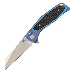 Фото Складной нож Artisan Falcon, сталь S35VN, синий титан