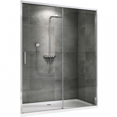 Abber Komfort AG93140 Душевая дверь, цвет: хром
