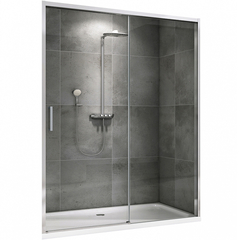 Abber Komfort AG93140 Душевая дверь, цвет: хром фото