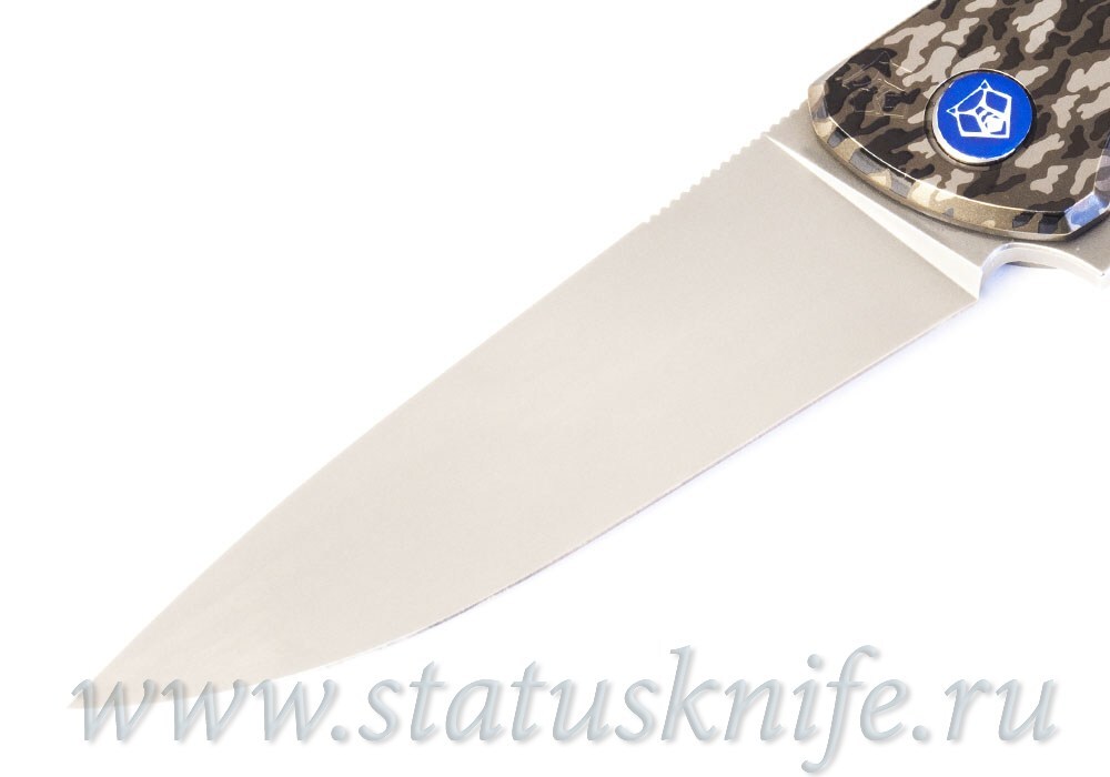 Нож Широгоров Flipper 95 Камуфляж M390 Camo