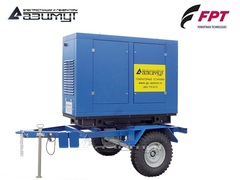 Дизельный генератор Азимут ЭД-24-Т400-1РПМ20 FTP-Iveco на шасси в капоте