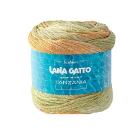 LANA GATTO TANZANIA (75% хлопок, 25% вискоза,100 гр./260 м.)