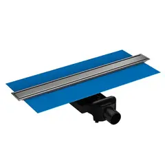 VitrA Eco-Flow DK100 59980480000 Душевой трап 60 см, горизонтальный сифон 60 мм, матовый хром фото