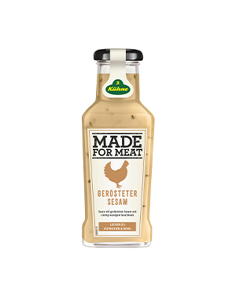 Соус Kuhne Made for Meat с кунжутным маслом и жареным кунжутом 235 мл