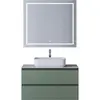 BelBagno KRAFT-800-2C-SO-VO База под раковину подвесная с фрезерованными ручками по всей длине фасада с двумя выкатн. ящ., Еловый Мат., 800x455x500