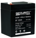 Аккумулятор Security Force SF 12045 ( 12V 4,5Ah / 12В 4,5Ач ) - фотография