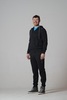 Nordski Base Zip Hood детская толстовка черная - 3