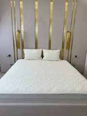 Наматрасник 90х200 см на резинке, толстый