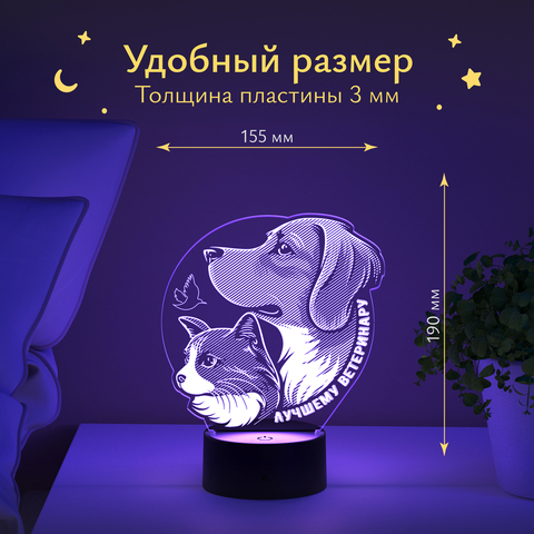 Ночник Лучшему ветеринару
