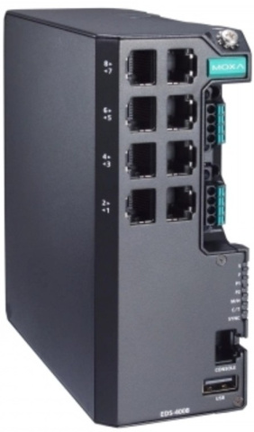 Коммутатор управляемый MOXA EDS-4008-LV