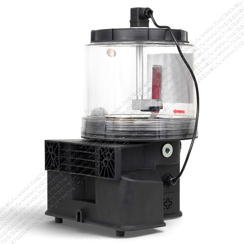 Фото KLP-4GY-1U6-24-R-XBKZQ - Станция смазки электрическая для густой смазки, рабочее давление до 200 бар, подача 3,9 мл/мин, двигатель 24В DC, объем бака 4 литра, число выходов 1, с пультом управления