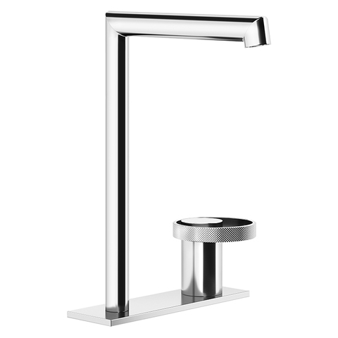 Gessi Anello 63316#031 Смеситель для раковины высокий с длинным изливом, без донного клапана, цвет: хром