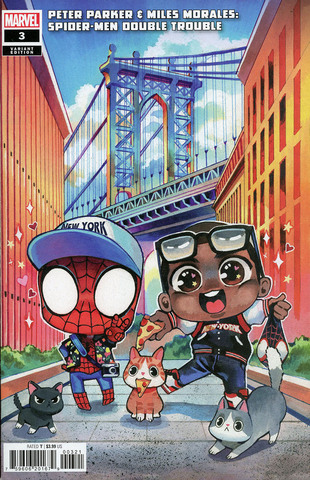 Peter Parker & Miles Morales Spider-Men Double Trouble #3 (Cover B)