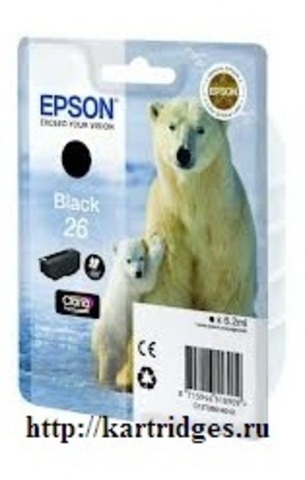 Картридж Epson C13T26014010