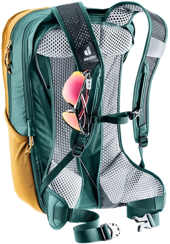 Картинка рюкзак велосипедный Deuter Race Air 14+3 Cinnamon/Deepsea - 2