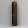 Am.Pm M90CSR0306HF GEM, шкаф-колонна, напольный, правый, 30 см, двери, push-to-open, цвет: орех