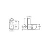 BelBagno Alpina BB10100CP Чаша унитаза P-trap, цвет: белый