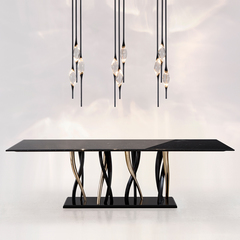 Подвесной светильник Pezzo 3 pearl black