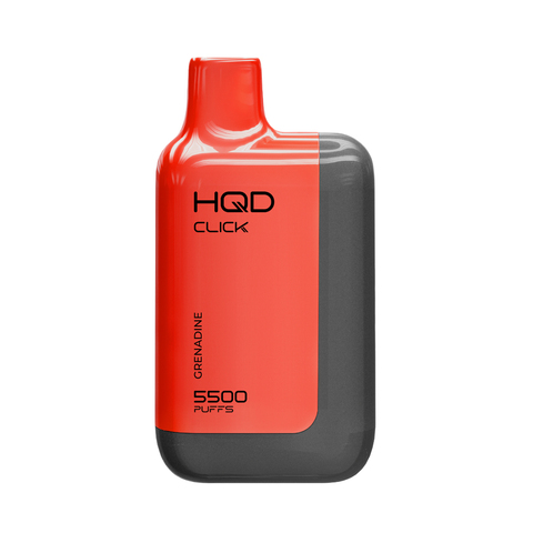 HQD Click 5500 Гранатовый сок со смородиной и лимоном - Grenadine (устройство с картриджем)
