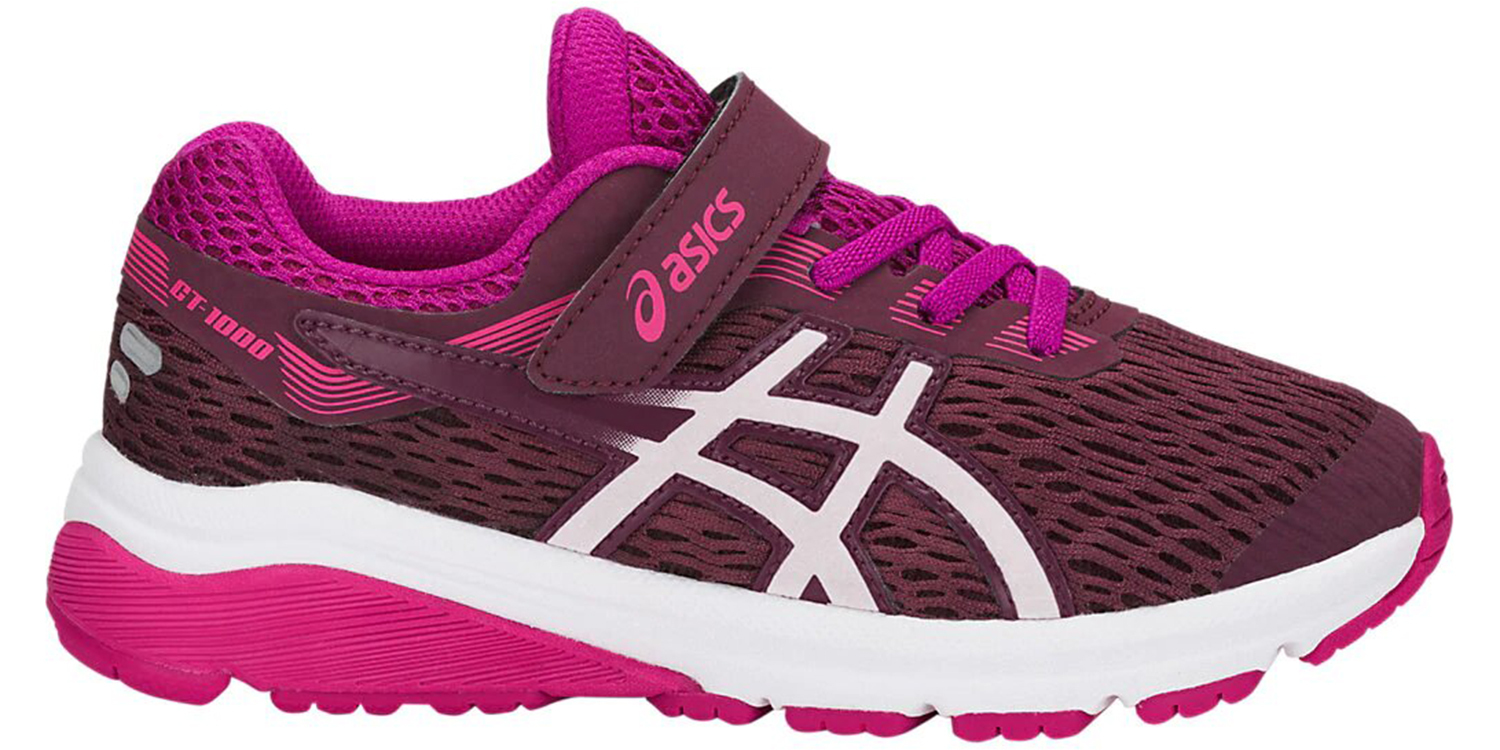 Asics Gt 1000 7 PS кроссовки для бега детские фиолетовые