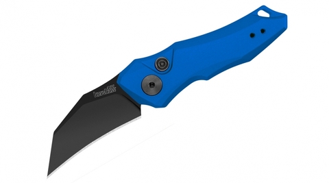 Автоматический нож Kershaw 7350BLUBLK Launch 10 керамбит (маленький)