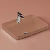 ArtCeram Fuori Scala TFL034 40 00 Раковина накладная, 60.5x45.5, цвет: коричневый