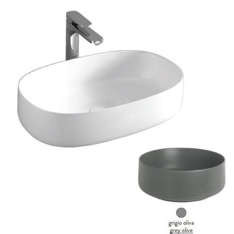 ArtCeram Cognac COL003 15 00 Раковина-чаша, 55x35, цвет: серый