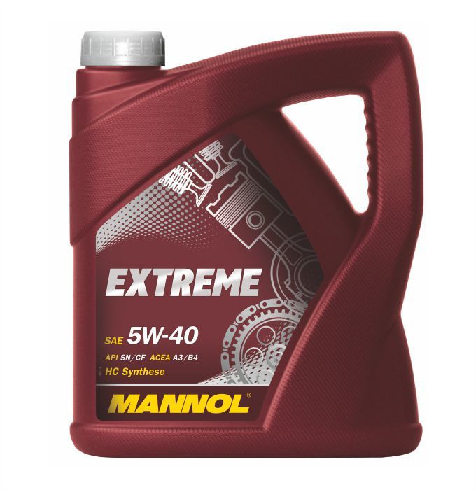 Моторное масло Mannol Extreme 5W-40 API SN/CF синтетическое 4л