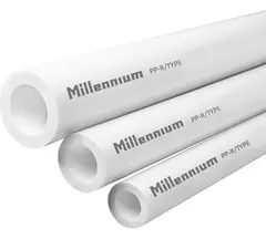 Труба полипропиленовая PN20 Millennium 25x4,2 (отрезок 2м)