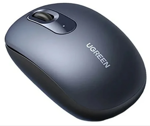 Мышка компьютерная беспроводная  UGREEN HM102 (75991) Multi-mode Wireless Mouse BT&GHz - Blue