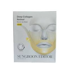Sungboon Editor Deep Collagen Retinol Boost Up Mask подтягивающая гидрогелевая маска с ретинолом